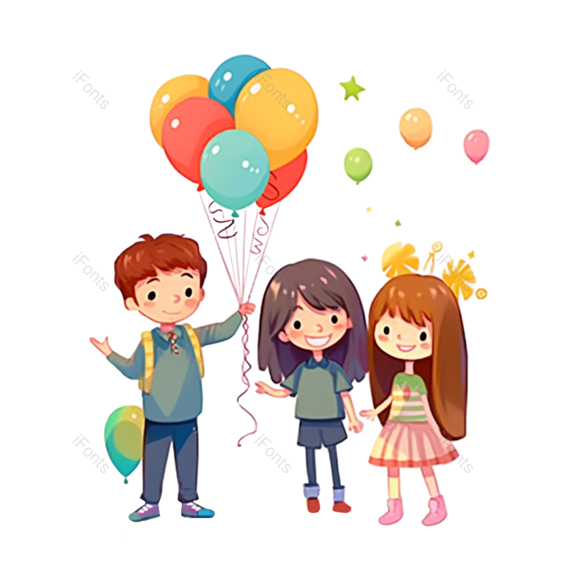 儿童节图片,节日元素,六一儿童节PNG,唱歌免抠素材